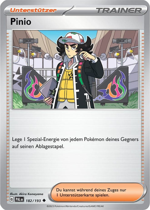 Pinio 182/193 Uncommon - Entwicklungen in Paldea Deutsch