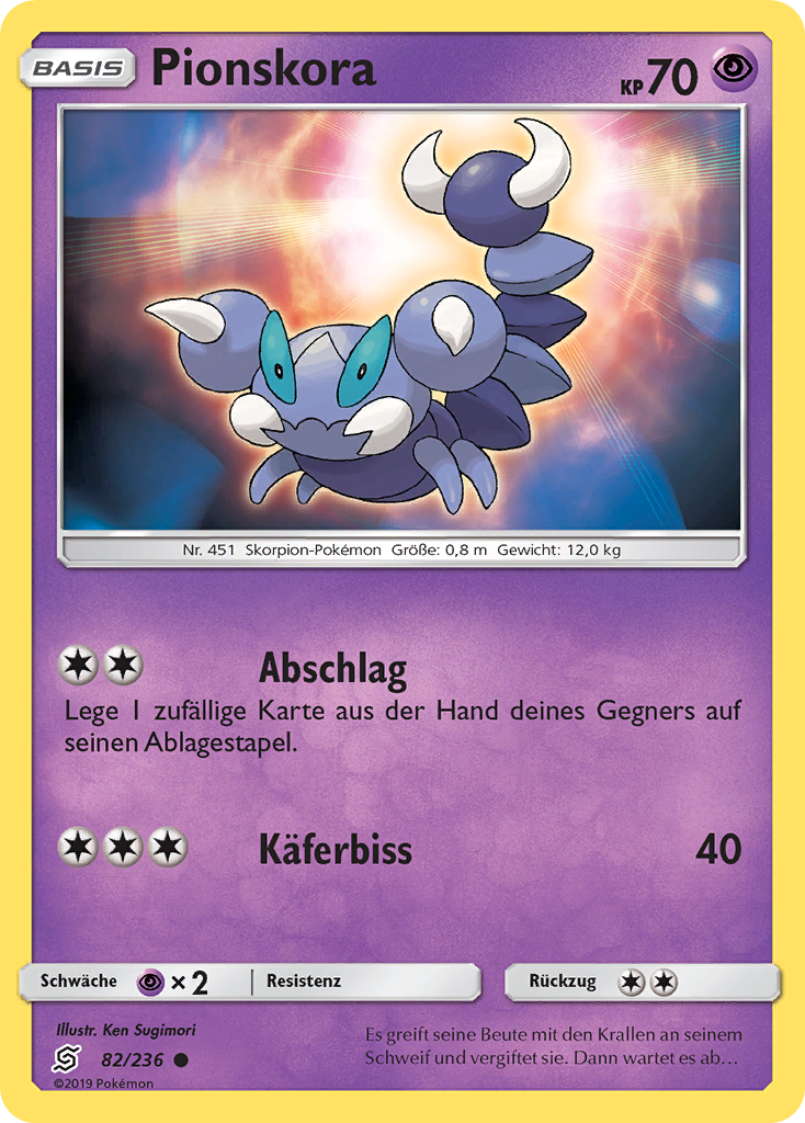 Pionskora 82/236 Common - Bund der Gleichgesinnten Deutsch