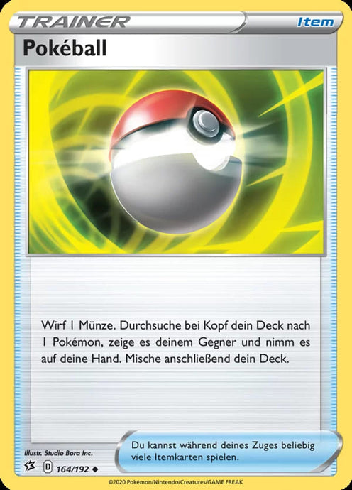 Pokéball 164/192 Uncommon - Clash der Rebellen Deutsch