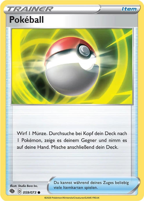 Pokéball 059/073 Uncommon - Weg des Champs Deutsch