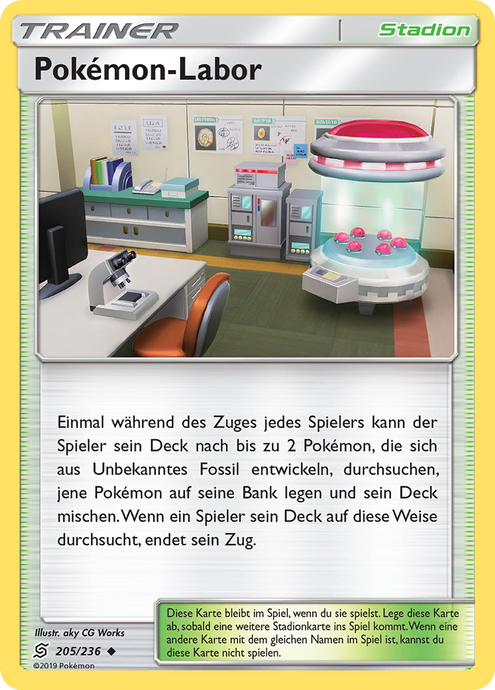 Pokémon-Labor 205/236 Uncommon - Bund der Gleichgesinnten Deutsch
