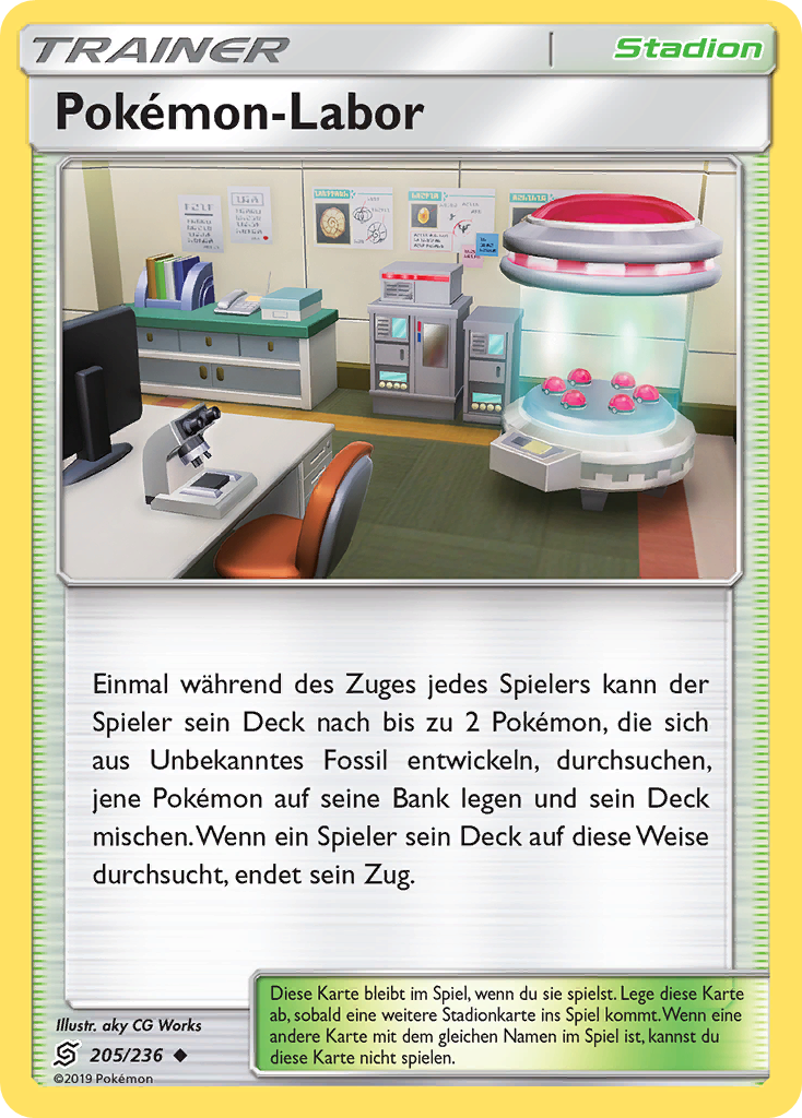 Pokémon-Labor 205/236 Uncommon - Bund der Gleichgesinnten Deutsch
