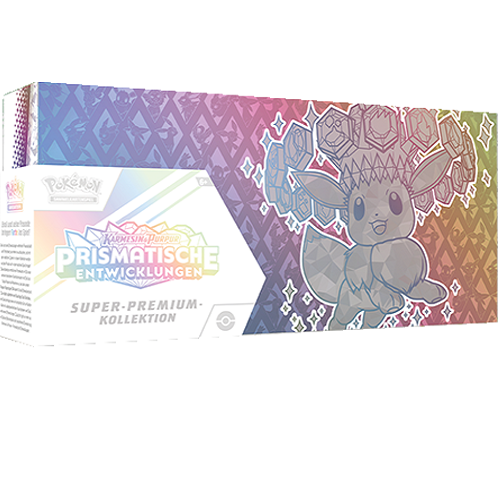 Pokémon Karmesin & Purpur Prismatische Entwicklungen Super Premium Kollektion