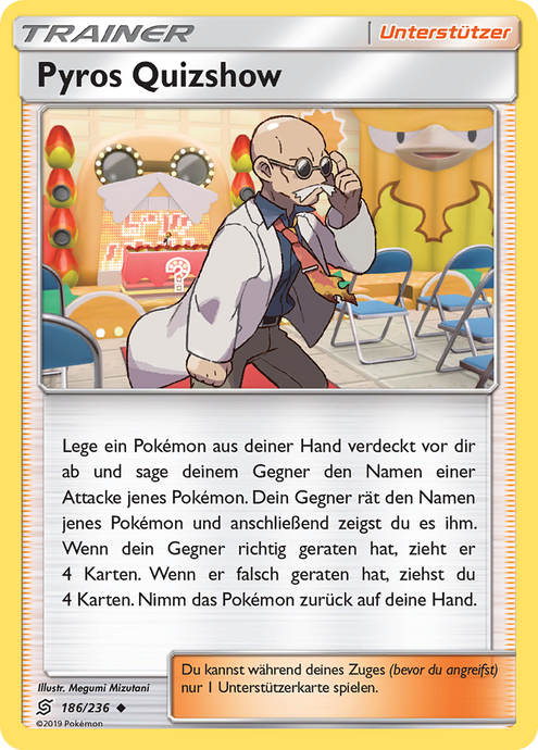 Pyros Quizshow 186/236 Uncommon - Bund der Gleichgesinnten Deutsch
