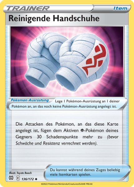 Reinigende Handschuhe 136/172 Uncommon - Strahlende Sterne Deutsch