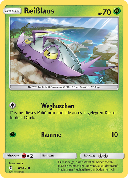 Reißlaus 8/145 Common - Stunde der Wächter Deutsch