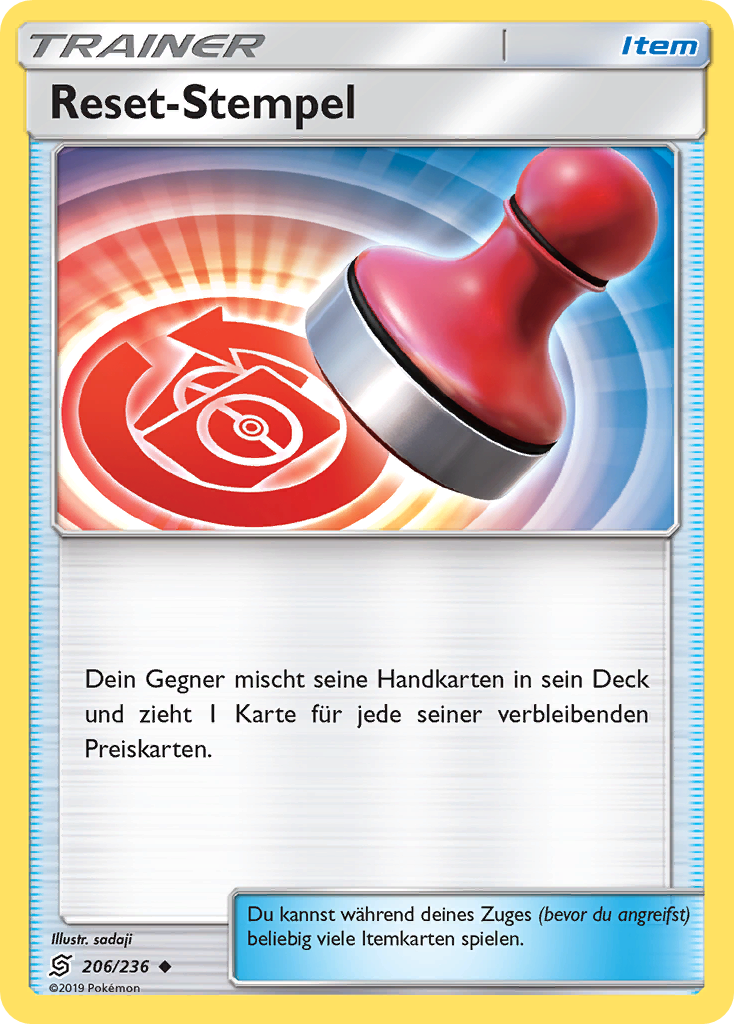 Reset-Stempel 206/236 Uncommon - Bund der Gleichgesinnten Deutsch