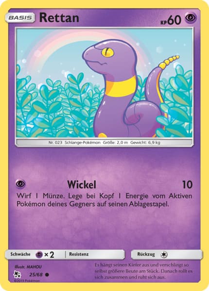 Rettan 25/68 Common - Verborgenes Schicksal Deutsch