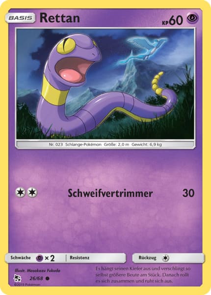 Rettan 26/68 Common - Verborgenes Schicksal Deutsch