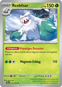 Rexblisar 011/193 Rare HOLO -  Entwicklungen in Paldea Deutsch