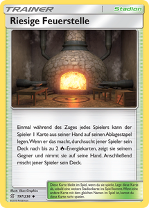 Riesige Feuerstelle 197/236 Uncommon - Bund der Gleichgesinnten Deutsch