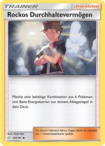 Rockos Durchhaltevermögen 135/181 Uncommon - Teams sind Trumpf Deutsch