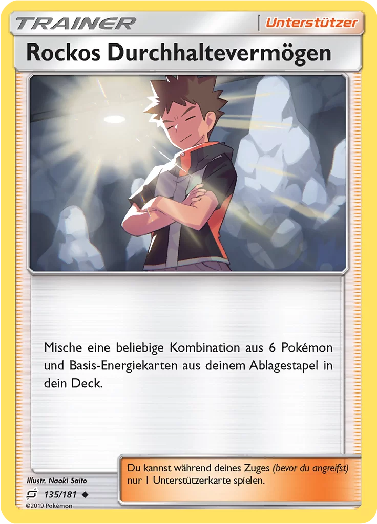 Rockos Durchhaltevermögen 135/181 Uncommon - Teams sind Trumpf Deutsch
