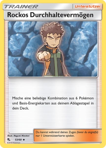 Rockos Durchhaltevermögen 53/68 Uncommon - Verborgenes Schicksal Deutsch