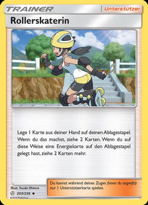 Rollerskaterin 203/236 Uncommon - Welten im Wandel Deutsch