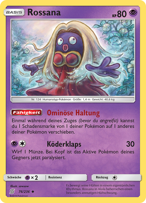 Rossana 76/236 Uncommon - Bund der Gleichgesinnten Deutsch