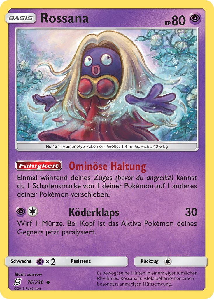 Rossana 76/236 Uncommon - Bund der Gleichgesinnten Deutsch