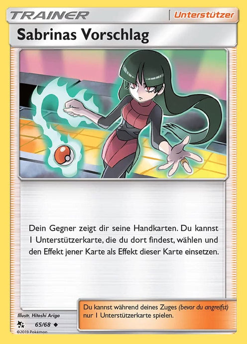 Sabrinas Vorschlag 65/68 Uncommon - Verborgenes Schicksal Deutsch