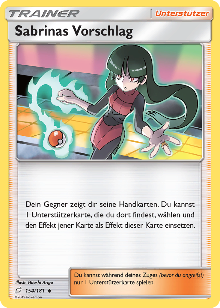 Sabrinas Vorschlag 154/181 Uncommon - Teams sind Trumpf Deutsch