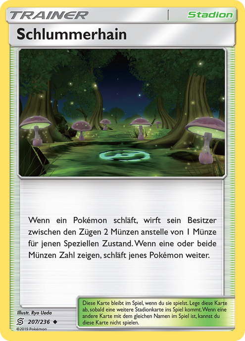 Schlummerhain 207/236 Uncommon REVERSE Holo - Bund der Gleichgesinnten Deutsch