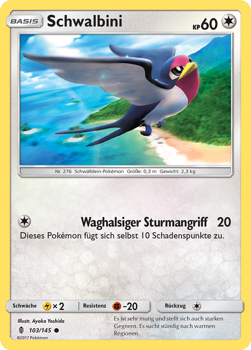 Schwalbini 103/145 Common - Stunde der Wächter Deutsch