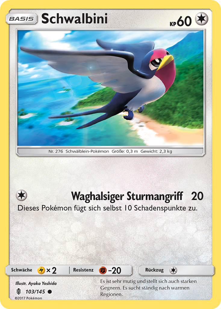 Schwalbini 103/145 Common - Stunde der Wächter Deutsch