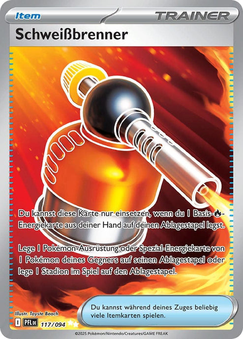 Schweißbrenner 117/094 Ultra Rare FOIL - Fatale Flammen Deutsch