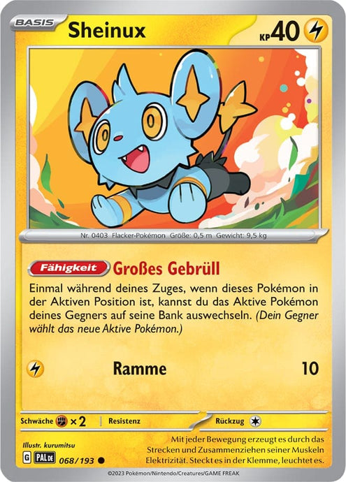 Sheinux 068/193 Common - Entwicklungen in Paldea Deutsch