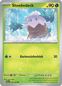Shnebedeck 010/193 Common REVERSE HOLO - Entwicklungen in Paldea Deutsch