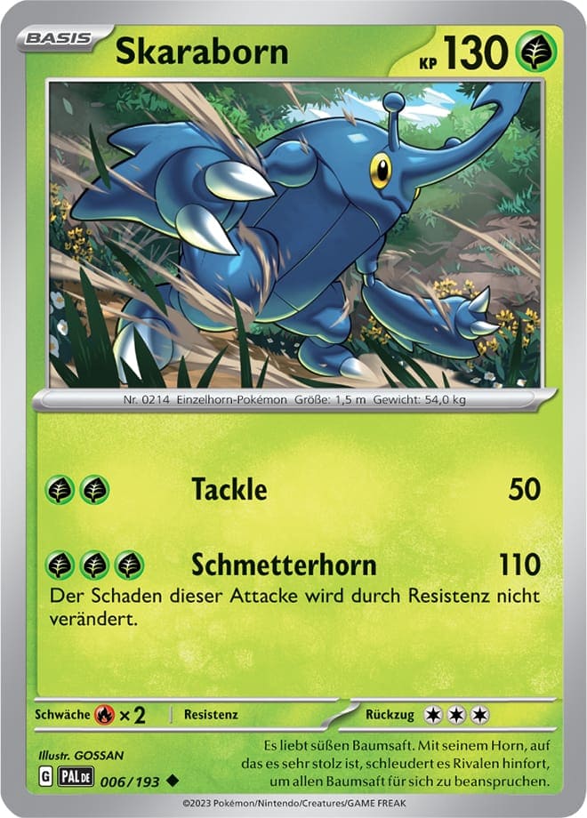 Skaraborn 006/193 Uncommon - Entwicklungen in Paldea Deutsch
