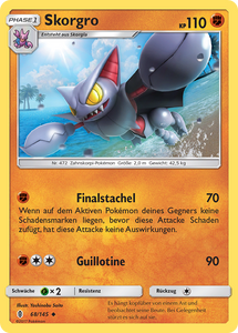 Skorgro 68/145 Uncommon Reverse Holo - Stunde der Wächter Deutsch