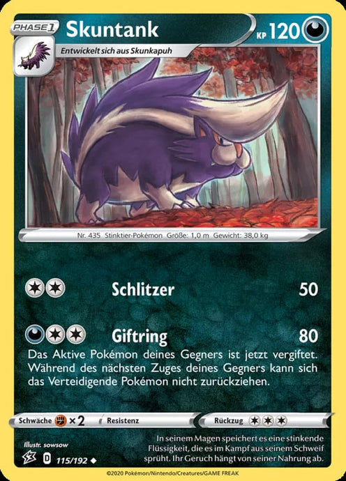 Skuntank 115/192 Uncommon - Clash der Rebellen Deutsch