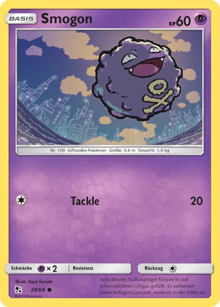 Smogon 28/68 Common - Verborgenes Schicksal Deutsch
