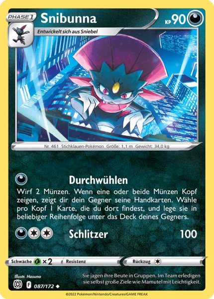 Snibunna 087/172 Uncommon - Strahlende Sterne Deutsch
