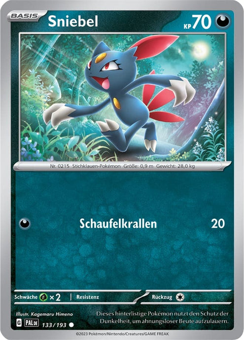 Sniebel 133/193 Common - Entwicklungen in Paldea Deutsch