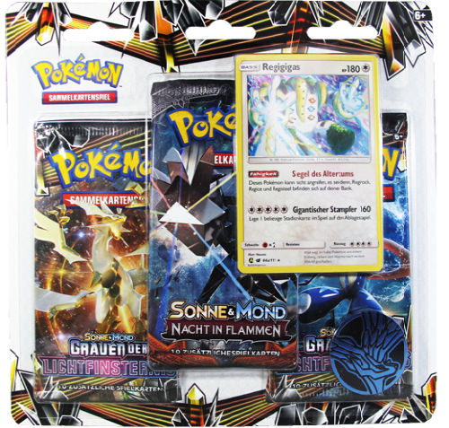 Sonne & Mond - Grauen der Lichtfinsternis 3-Pack Blister Regigigas