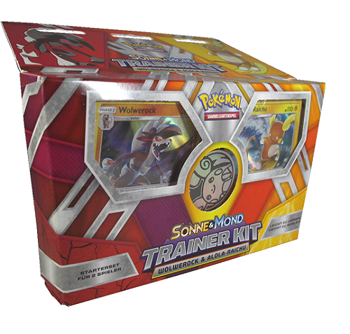 Sonne & Mond Trainer Kit - Wolwerock & Alola-Raichu - für 2 Spieler