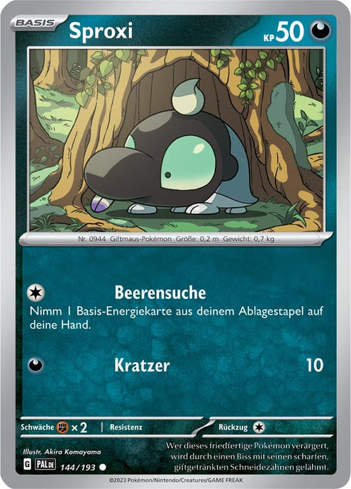 Sproxi 144/193 Common - Entwicklungen in Paldea Deutsch