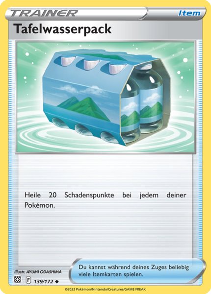Tafelwasserpack 139/172 Uncommon - Strahlende Sterne Deutsch
