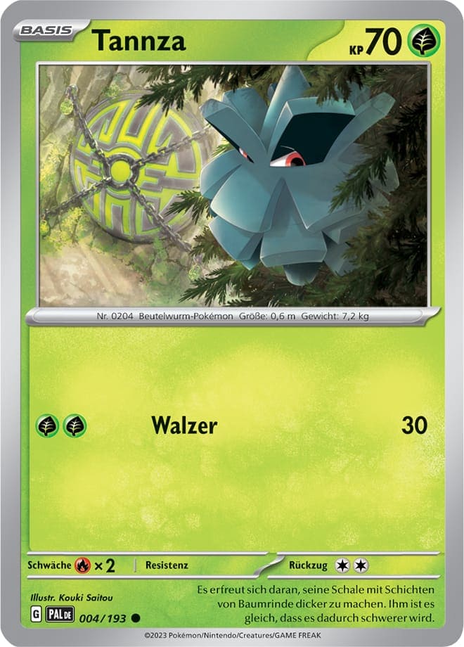 Tanza 004/193 Common - Entwicklungen in Paldea Deutsch