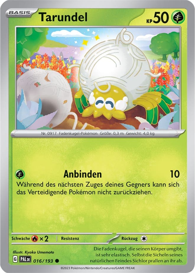Tarundel 016/193 Common - Entwicklungen in Paldea Deutsch