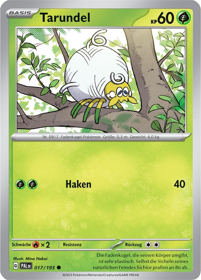 Tarundel 017/193 Common - Entwicklungen in Paldea Deutsch