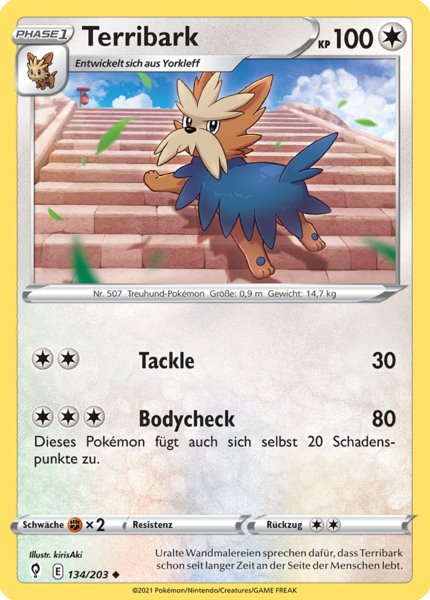 Terribark 134/203 Uncommon - Drachenwandel Deutsch