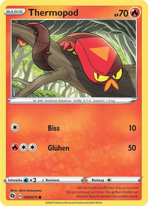 Thermopod 009/073 Common Reverse Holo - Weg des Champs Deutsch