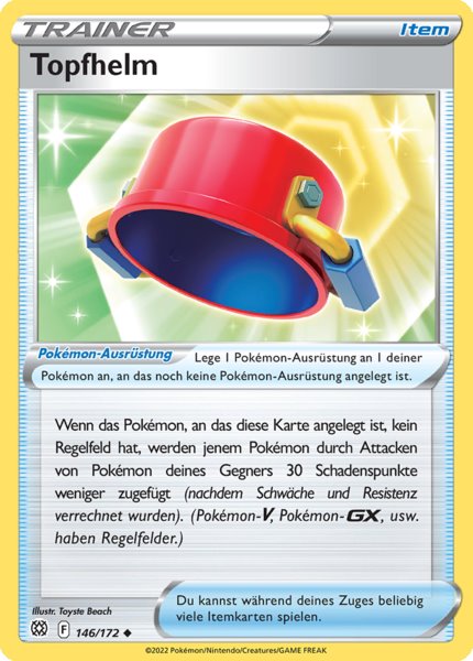 Topfhelm 146/172 Uncommon - Strahlende Sterne Deutsch