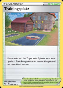 Trainingsplatz 169/192 Uncommon REVERSE HOLO - Clash der Rebellen Deutsch