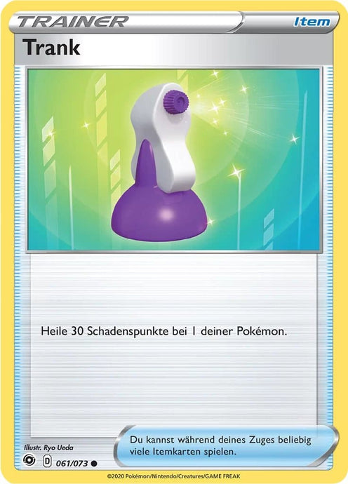 Trank 061/073 Uncommon Reverse Holo - Weg des Champs Deutsch
