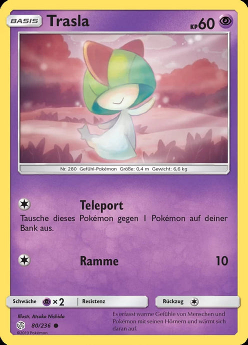 Trasla 80/236 Common Reverse Holo - Welten im Wandel Deutsch