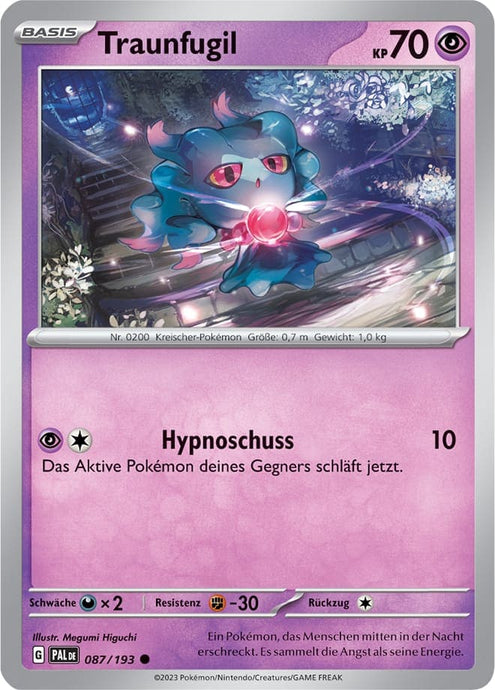 Traunfugil 087/193 Common - Entwicklungen in Paldea Deutsch