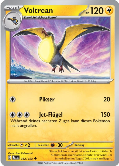 Voltrean 082/193 Uncommon - Entwicklungen in Paldea Deutsch